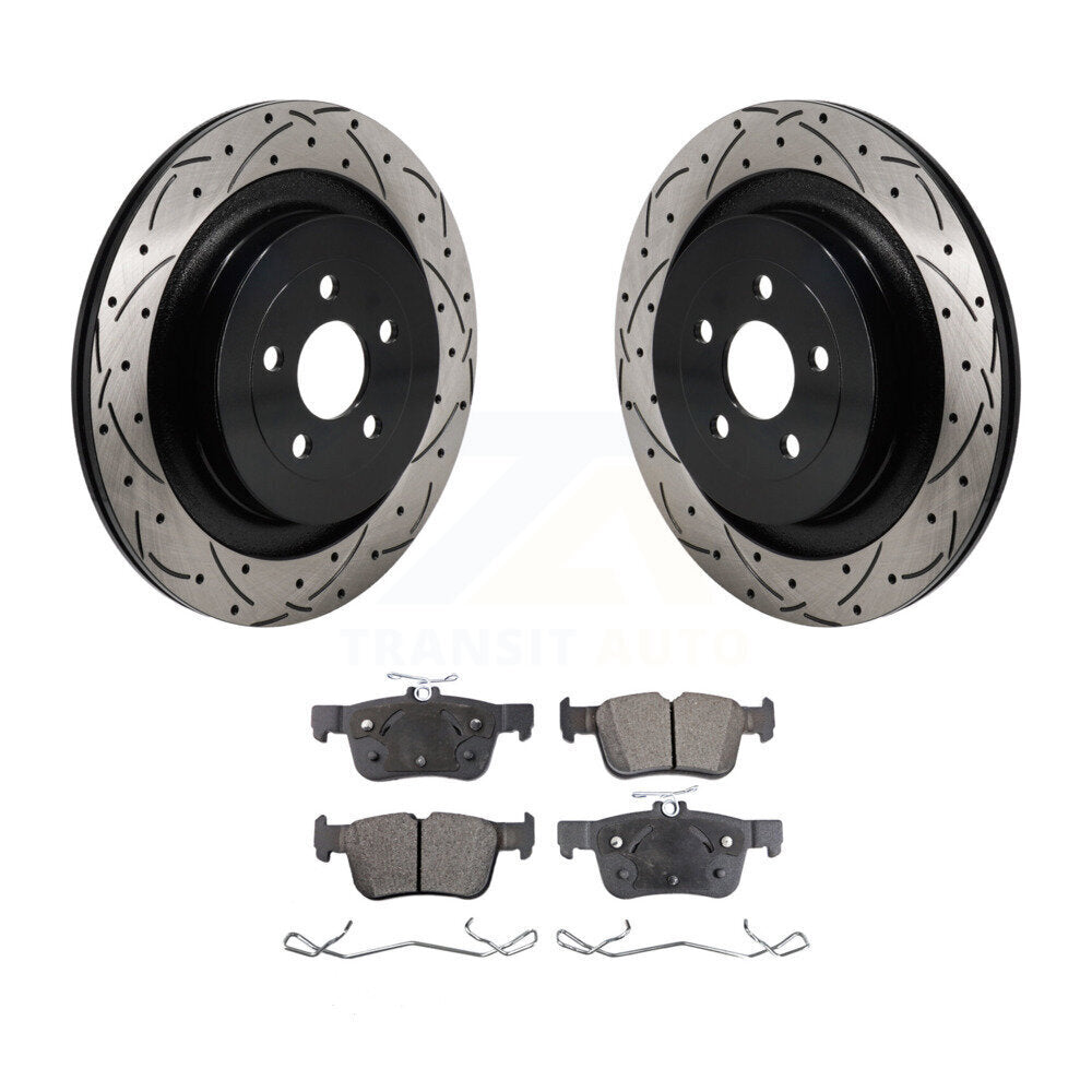 Disc Rotors and Semi-Metallic Brake Pads Kit-KDF-101381 - Kit.bestparts.ca Kit.bestparts.ca