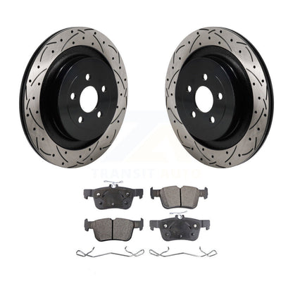 Disc Rotors and Semi-Metallic Brake Pads Kit-KDF-101381 - Kit.bestparts.ca