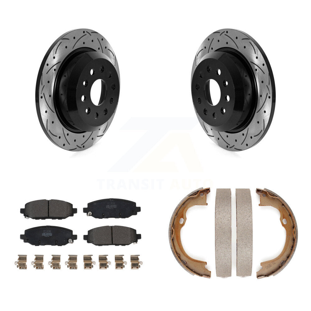 Disc Rotors and Semi-Metallic Brake Pads Kit-KDF-101415 - Kit.bestparts.ca Kit.bestparts.ca
