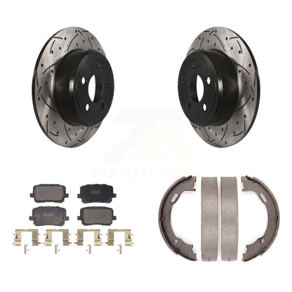Coated Disc Rotors and Semi-Metallic Brake Pads Kit-KDF-101426 - Kit.bestparts.ca