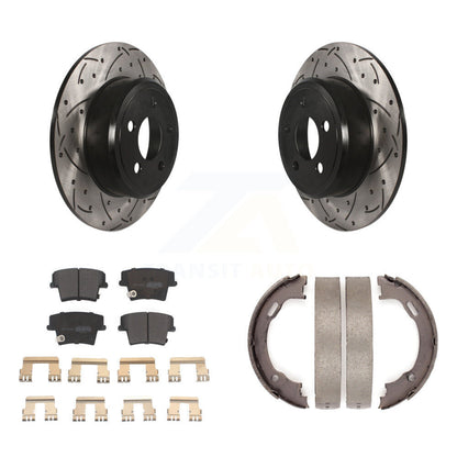 Coated Disc Rotors and Semi-Metallic Brake Pads Kit-KDF-101429 - Kit.bestparts.ca