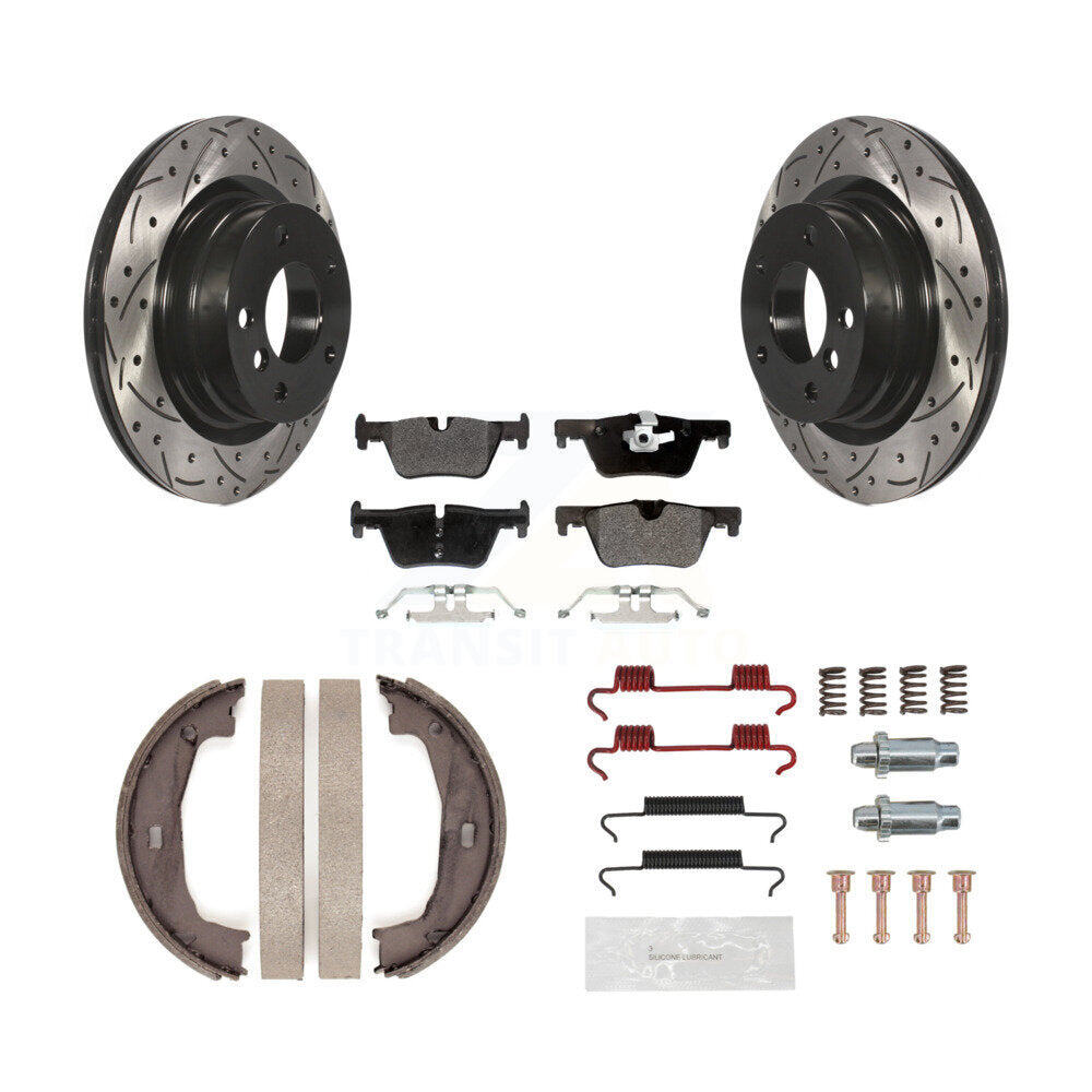 coated disc rotors and semi metallic brake pads-kdf-101607 - Kit.bestparts.ca