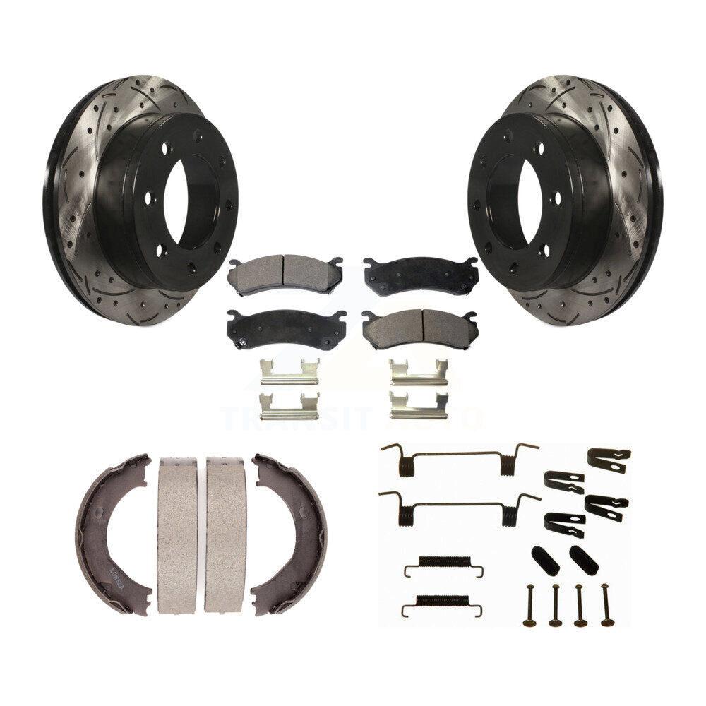 coated disc rotors and semi metallic brake pads-kdf-101647 - Kit.bestparts.ca Kit.bestparts.ca