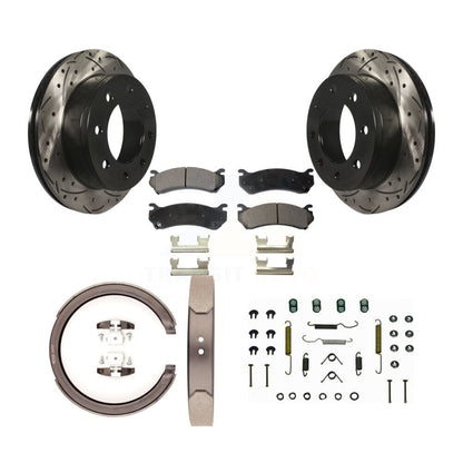 Coated Disc Rotors and Semi-Metallic Brake Pads Kit-KDF-101653 - Kit.bestparts.ca