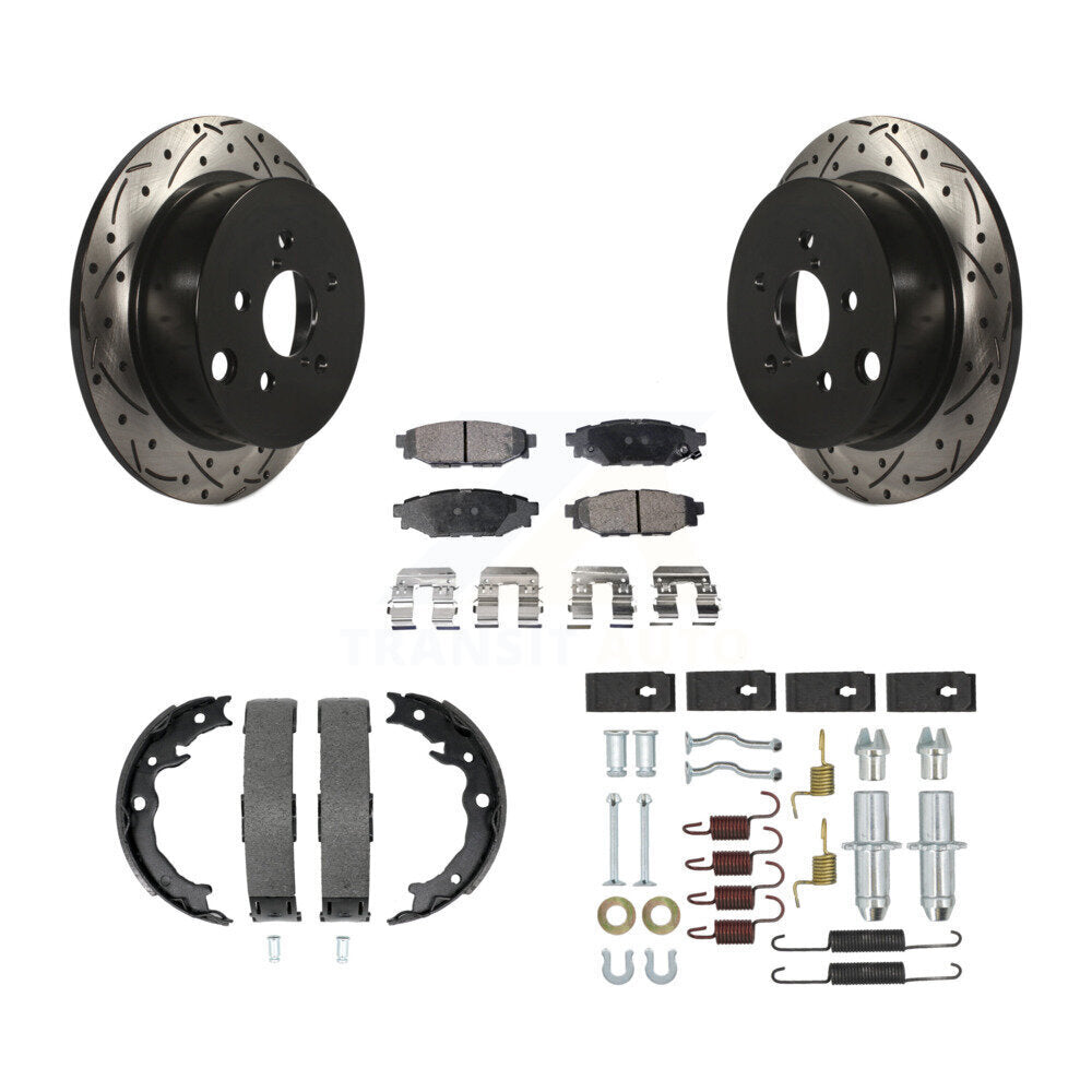 Coated Disc Rotors and Semi-Metallic Brake Pads Kit-KDF-101683 - Kit.bestparts.ca Kit.bestparts.ca
