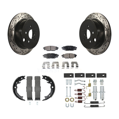 Coated Disc Rotors and Semi-Metallic Brake Pads Kit-KDF-101683 - Kit.bestparts.ca