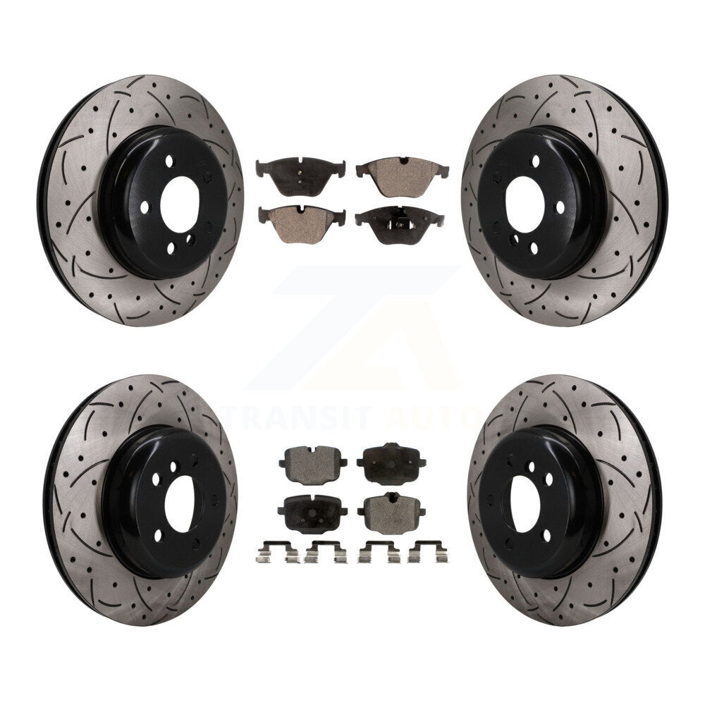 Disc Rotors and Semi-Metallic Brake Pads Kit-KDF-101759 Kit.bestparts.ca