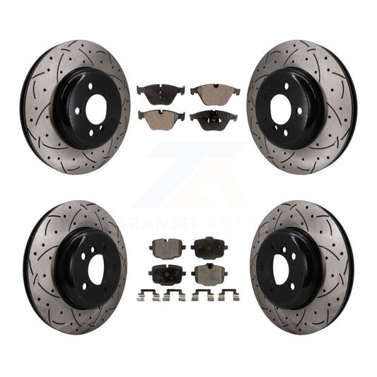 Disc Rotors and Semi-Metallic Brake Pads Kit-KDF-101759