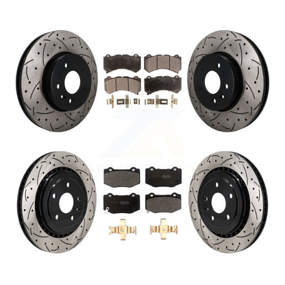 Disc Rotors and Semi-Metallic Brake Pads Kit-KDF-101769