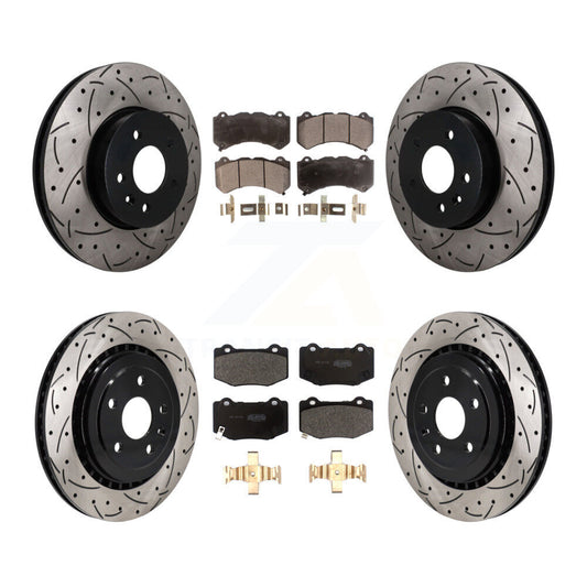 Disc Rotors and Semi-Metallic Brake Pads Kit-KDF-101769