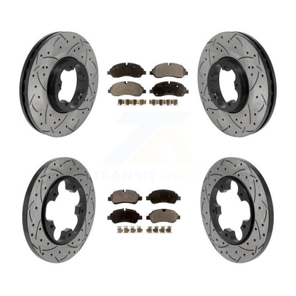 Disc Rotors and Semi-Metallic Brake Pads Kit-KDF-101770
