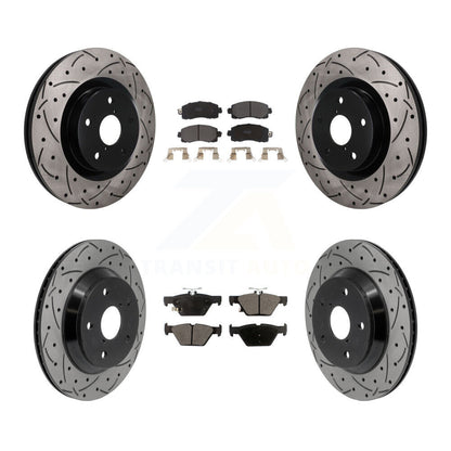 Disc Rotors and Semi-Metallic Brake Pads Kit-KDF-101772