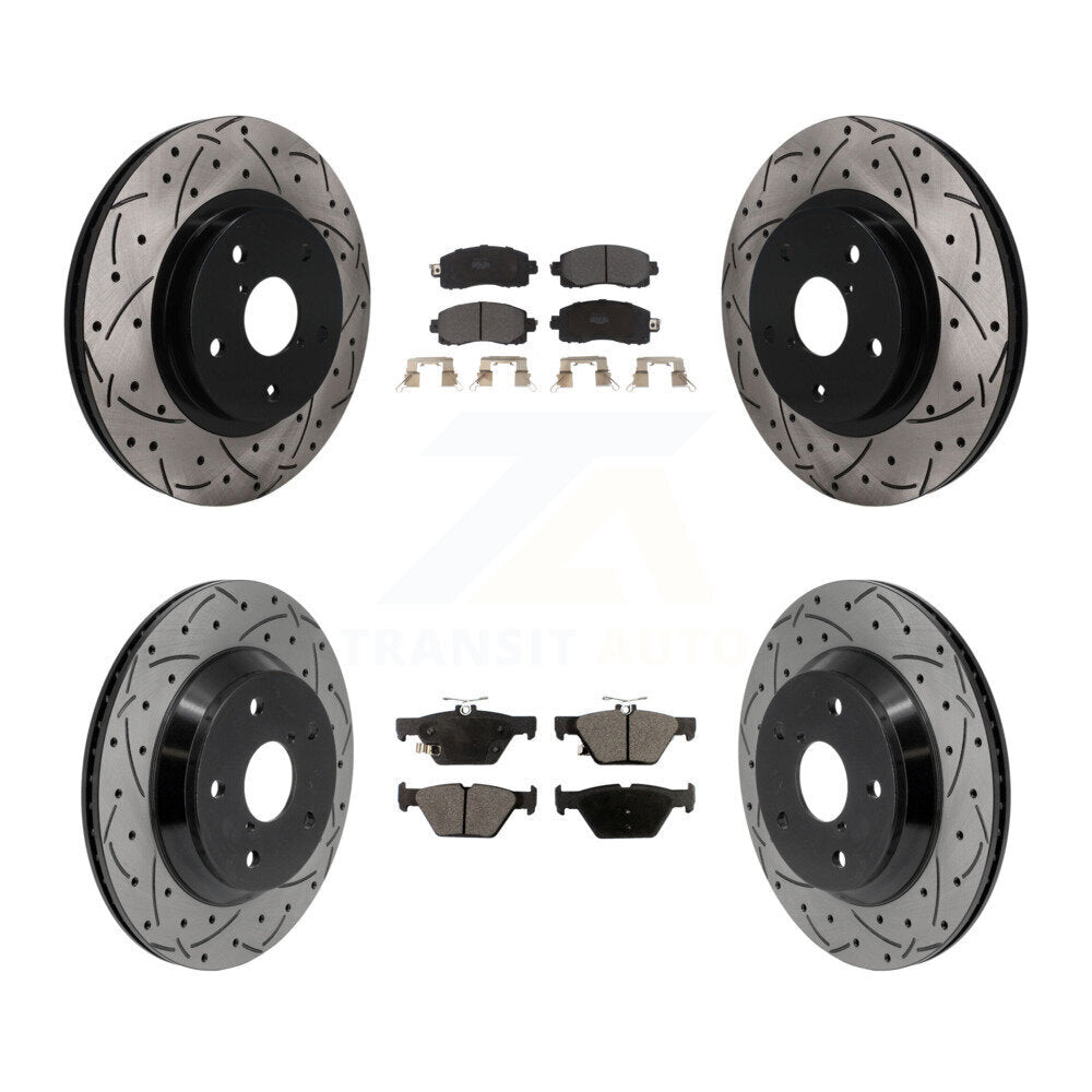 Disc Rotors and Semi-Metallic Brake Pads Kit-KDF-101773 Kit.bestparts.ca