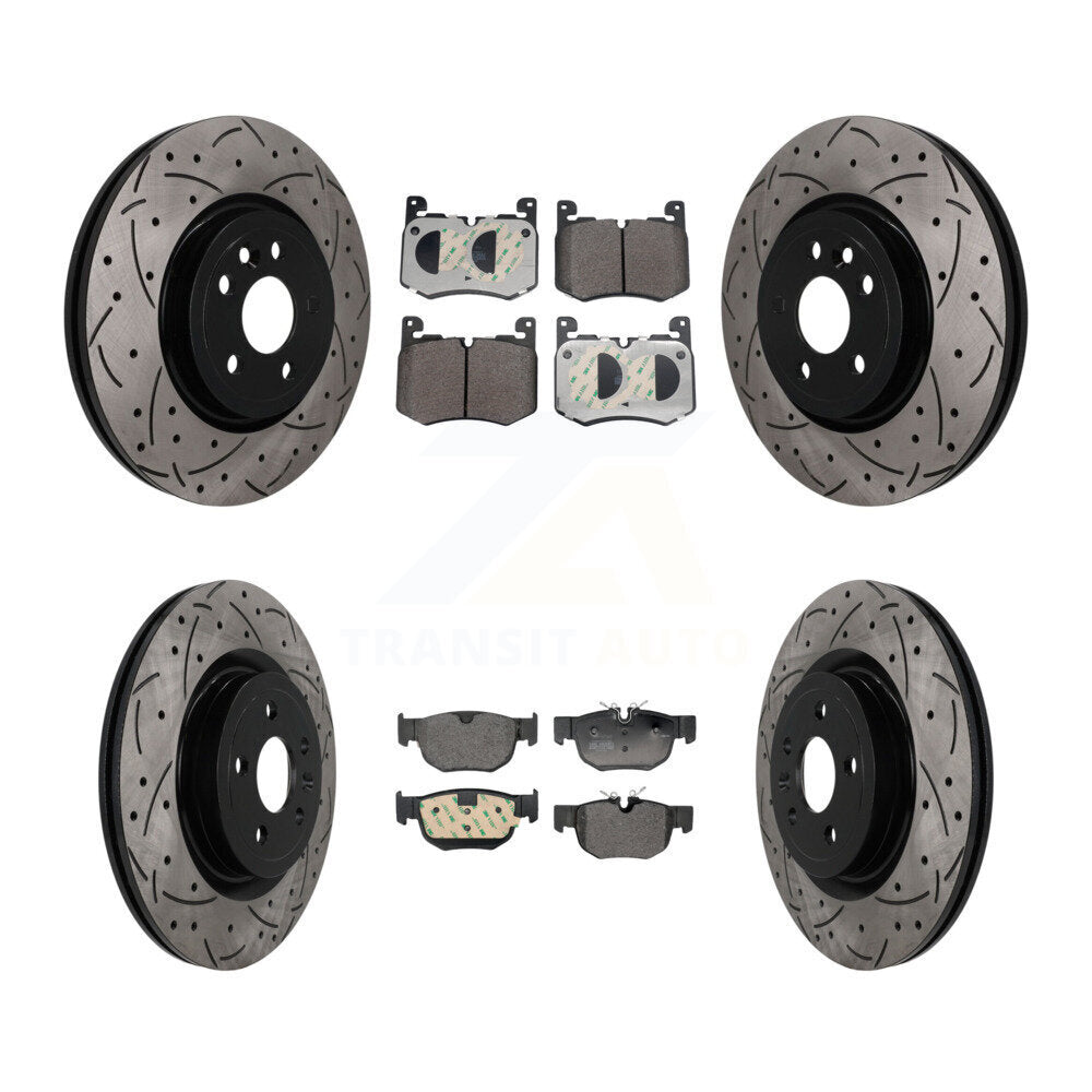 Disc Rotors and Semi-Metallic Brake Pads Kit-KDF-101776 Kit.bestparts.ca