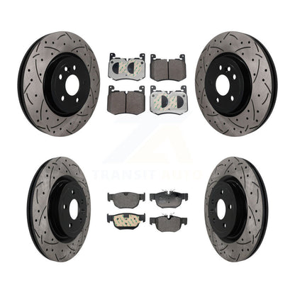 Disc Rotors and Semi-Metallic Brake Pads Kit-KDF-101776