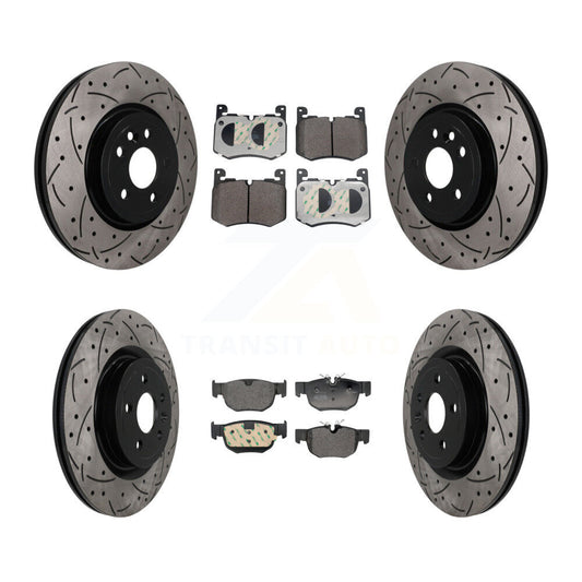 Disc Rotors and Semi-Metallic Brake Pads Kit-KDF-101776