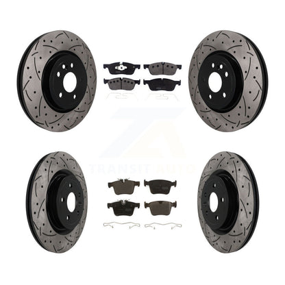 Disc Rotors and Semi-Metallic Brake Pads Kit-KDF-101777