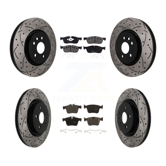 Disc Rotors and Semi-Metallic Brake Pads Kit-KDF-101777