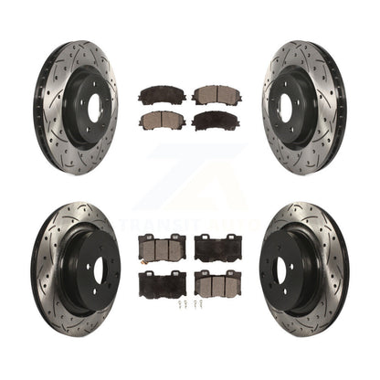 Disc Rotors and Semi-Metallic Brake Pads Kit-KDF-101778