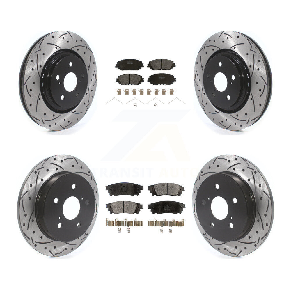Disc Rotors and Semi-Metallic Brake Pads Kit-KDF-101797 Kit.bestparts.ca