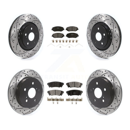 Disc Rotors and Semi-Metallic Brake Pads Kit-KDF-101797
