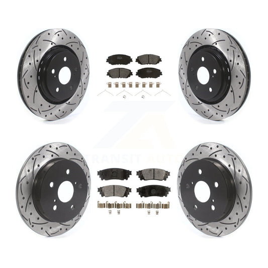 Disc Rotors and Semi-Metallic Brake Pads Kit-KDF-101797