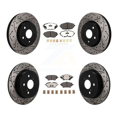 Disc Rotors and Semi-Metallic Brake Pads Kit-KDF-101798