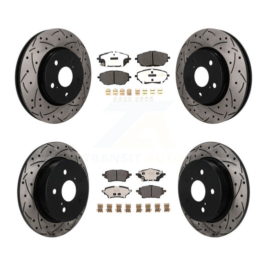 Disc Rotors and Semi-Metallic Brake Pads Kit-KDF-101798