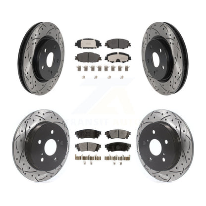 Disc Rotors and Semi-Metallic Brake Pads Kit-KDF-101799