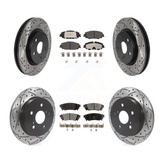 Disc Rotors and Semi-Metallic Brake Pads Kit-KDF-101799