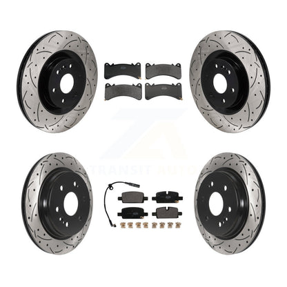 Disc Rotors and Semi-Metallic Brake Pads Kit-KDF-101801