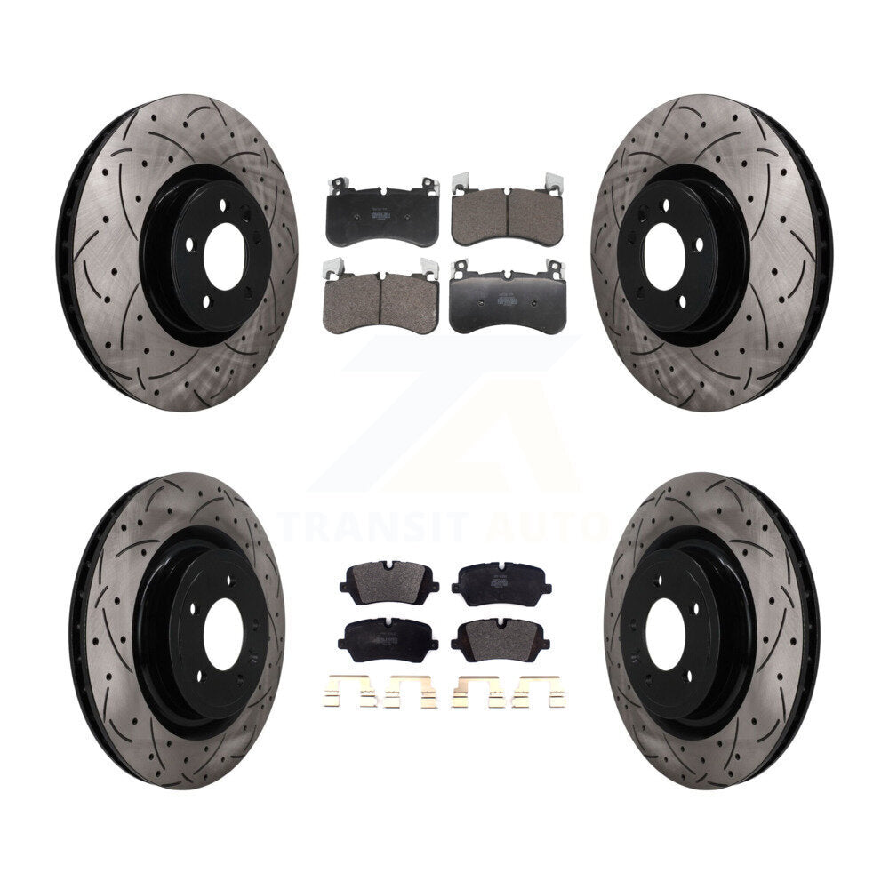 Disc Rotors and Semi-Metallic Brake Pads Kit-KDF-101810