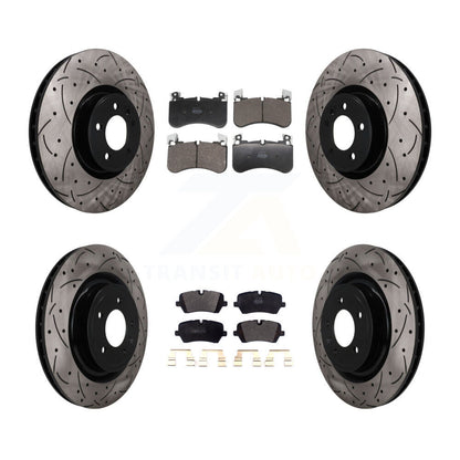 Disc Rotors and Semi-Metallic Brake Pads Kit-KDF-101810