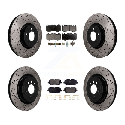 Disc Rotors and Semi-Metallic Brake Pads Kit-KDF-101811