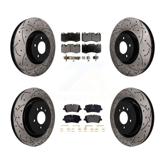 Disc Rotors and Semi-Metallic Brake Pads Kit-KDF-101811
