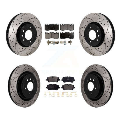 Disc Rotors and Semi-Metallic Brake Pads Kit-KDF-101812
