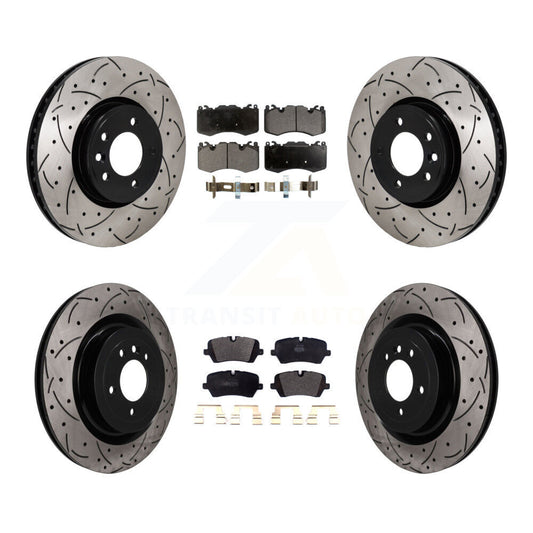 Disc Rotors and Semi-Metallic Brake Pads Kit-KDF-101812