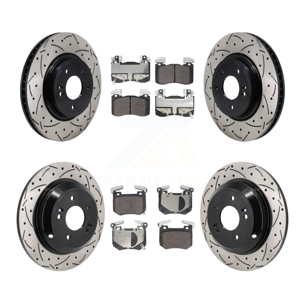 Disc Rotors and Semi-Metallic Brake Pads Kit-KDF-101813 Kit.bestparts.ca
