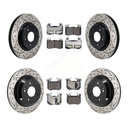 Disc Rotors and Semi-Metallic Brake Pads Kit-KDF-101813