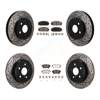 Disc Rotors and Semi-Metallic Brake Pads Kit-KDF-101822