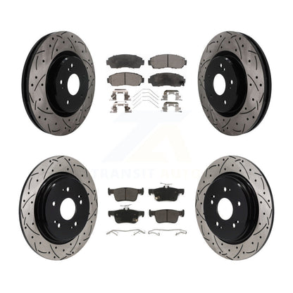 Disc Rotors and Semi-Metallic Brake Pads Kit-KDF-101826