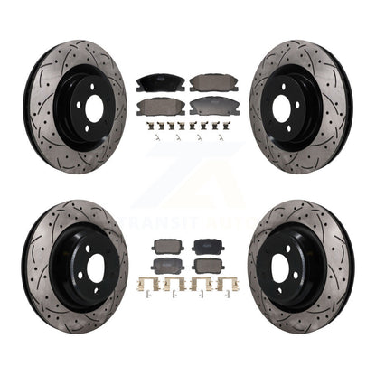 Disc Rotors and Semi-Metallic Brake Pads Kit-KDF-101839