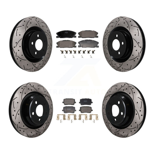 Disc Rotors and Semi-Metallic Brake Pads Kit-KDF-101839