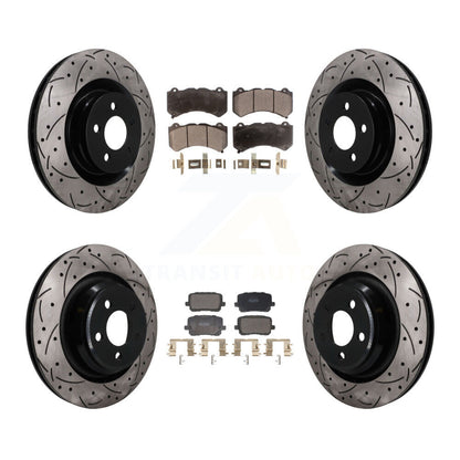 Disc Rotors and Semi-Metallic Brake Pads Kit-KDF-101845