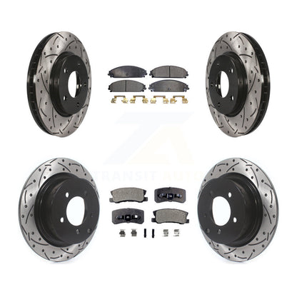 Disc Rotors and Semi-Metallic Brake Pads Kit-KDF-101849