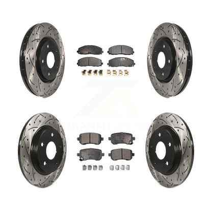 Disc Rotors and Semi-Metallic Brake Pads Kit-KDF-101861
