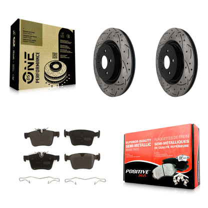 Disc Rotors and Semi-Metallic Brake Pads Kit-KDF-101938