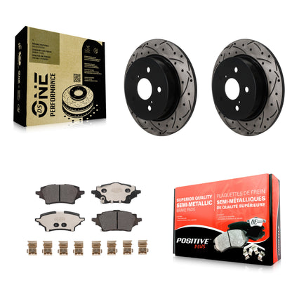 Disc Rotors and Semi-Metallic Brake Pads Kit-KDF-101952
