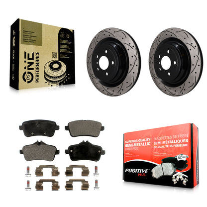 Disc Rotors and Semi-Metallic Brake Pads Kit-KDF-101994