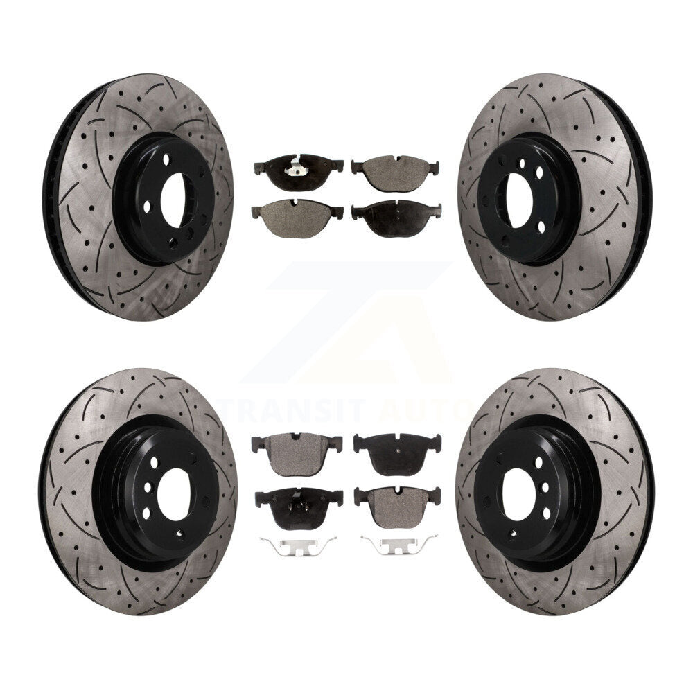 Disc Rotors and Semi-Metallic Brake Pads Kit-KDF-102012 Kit.bestparts.ca